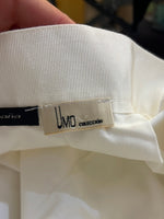 UMO COLLECTION .Falda blanca midi asimétrica T.36