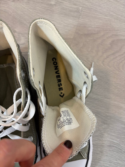 CONVERSE. Zapatilla verde modelo Chuck Taylor. T 37.5