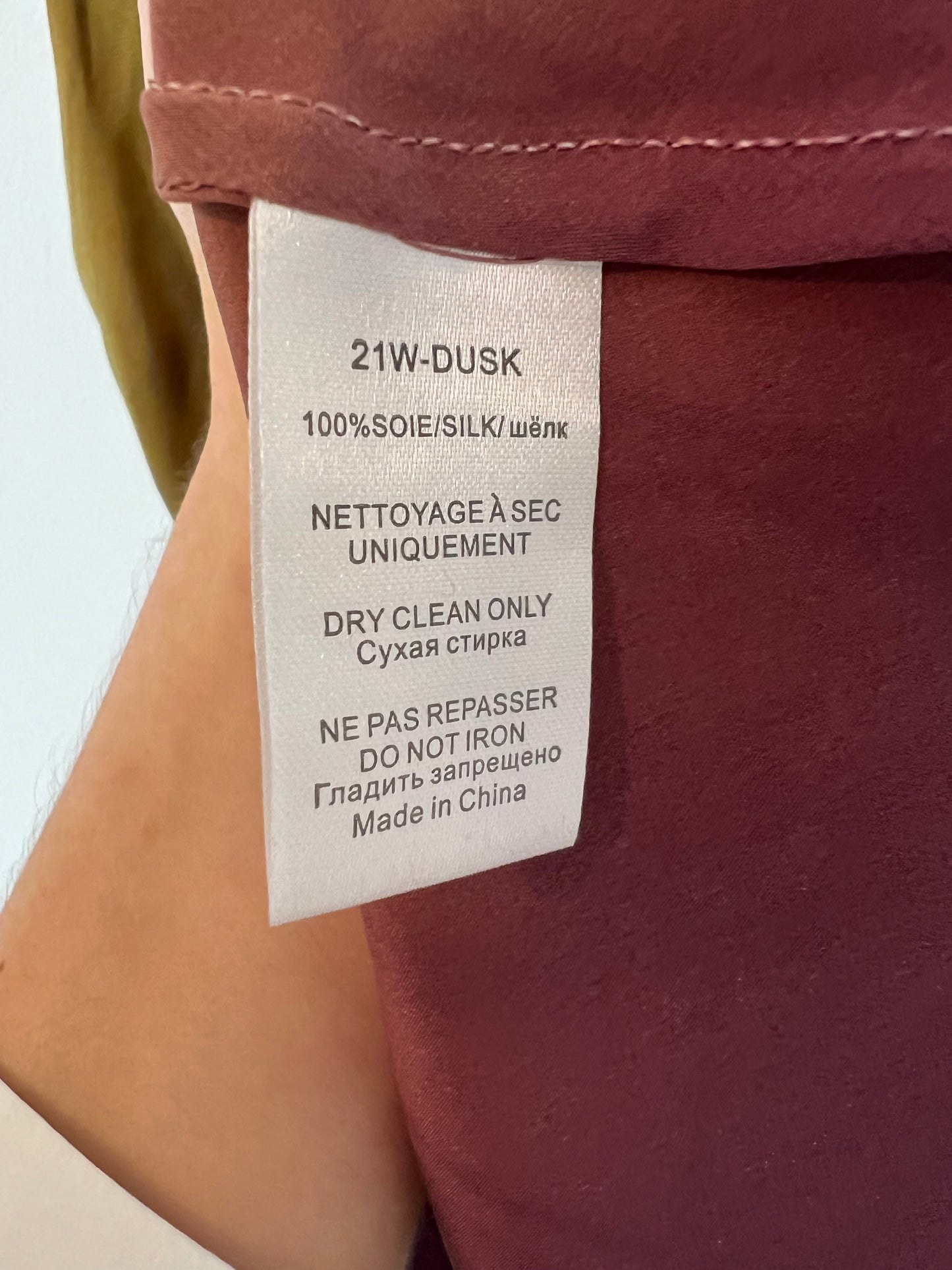 DESMOISELLES MONTH. Total look tie dye silk T.36