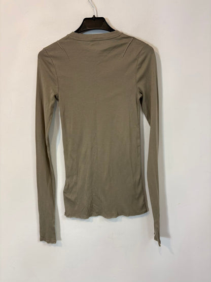 H&M STUDIO. Camiseta manga larga algodón