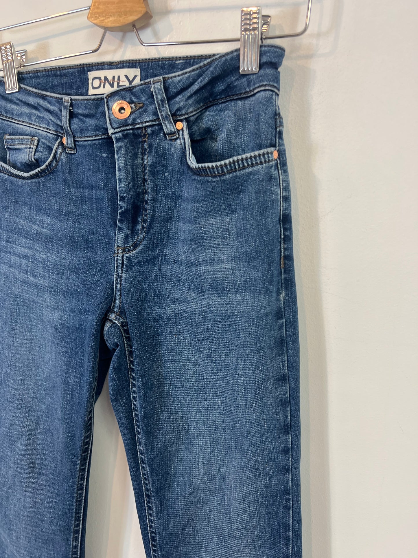 ONLY. Flared denim trousers size 32