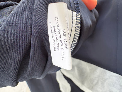 IQ COLLECTION. Vestido largo azul con seda