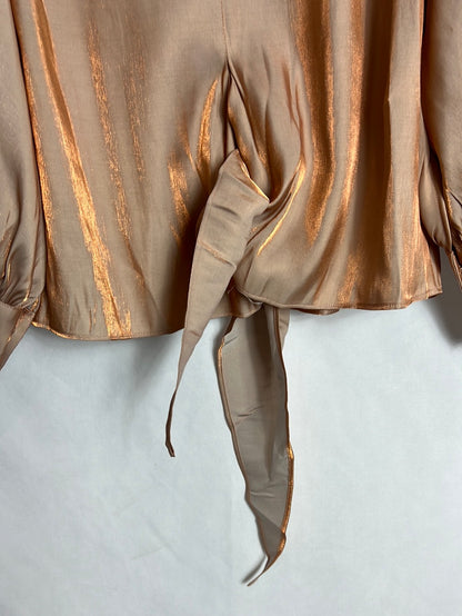 SOPHIE&amp;LUCIE. Multi-way tie blouse. Size 38 