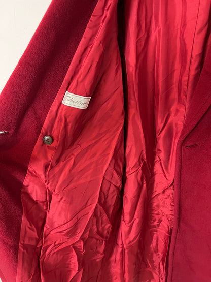 WINDSOR. Long wool and cashmere coat. Size 36 (M)