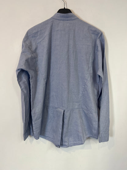 INTROPY. Blue double-breasted blouse. T s/m (Tare)