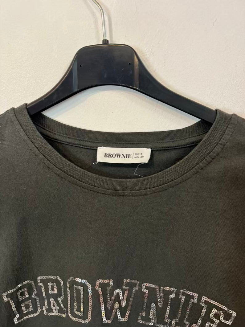 ODYSSEY. Brown swimsuit. TS