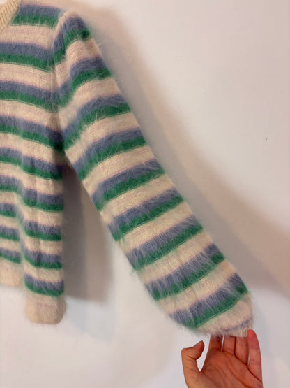 ZARA. Black stretch knit top. TL