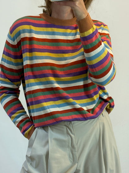 LA CASITA DE WENDY. Jersey rayas multicolor