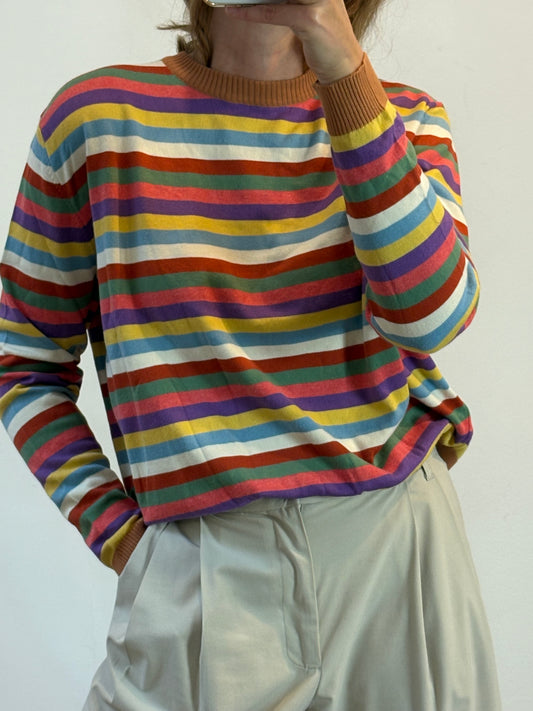 LA CASITA DE WENDY. Jersey rayas multicolor