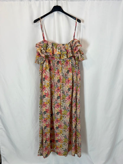 RITAVON. Long floral dress size 36