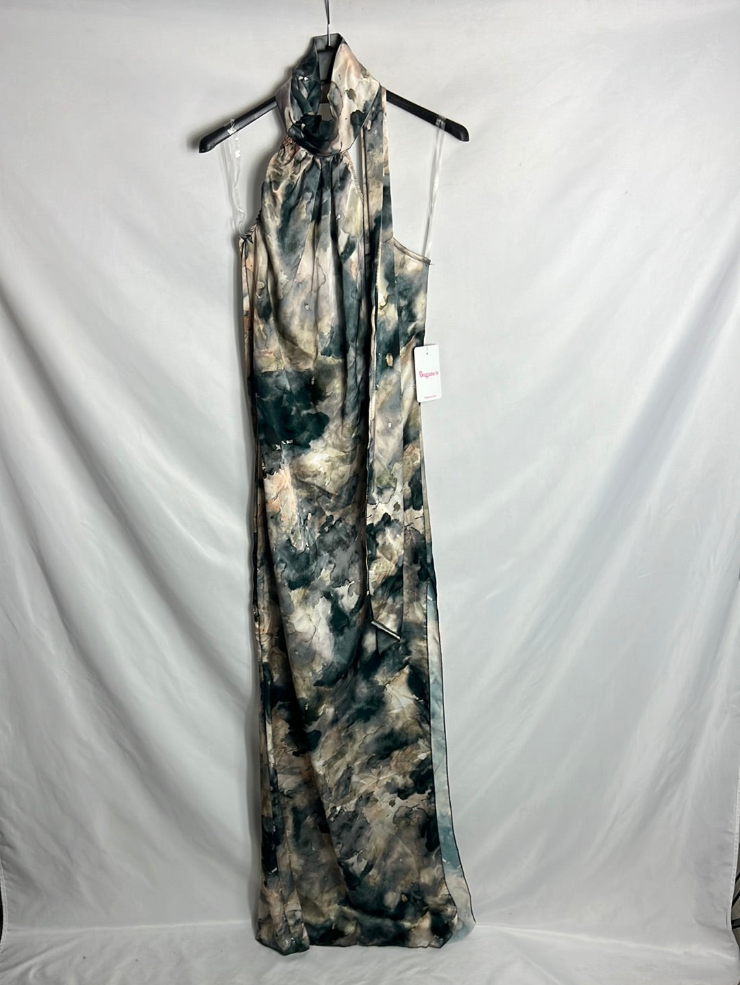 BUGANCO. Vestido largo tie dye Tu(s)