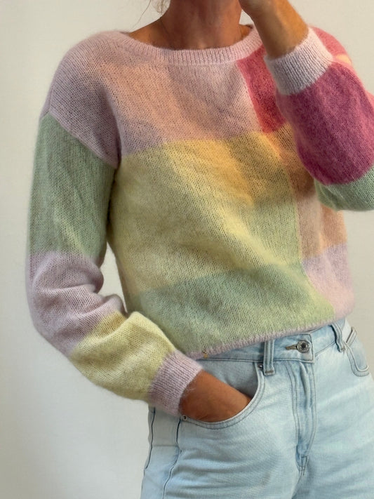 ZARA. Black stretch knit top. TL