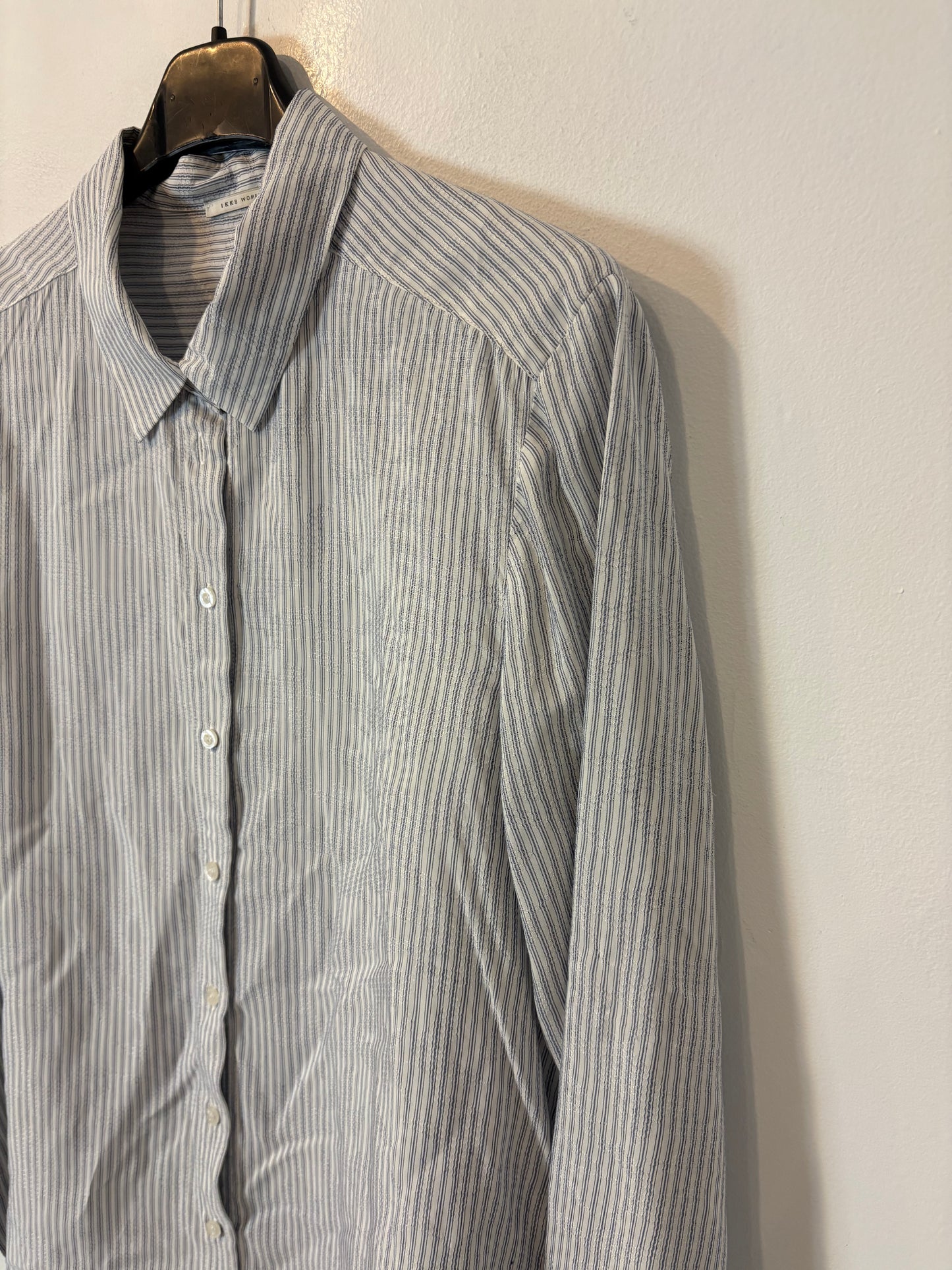 IKKS. Camisa rayas fluida