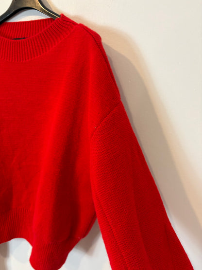 MANGO. Jersey rojo perkins