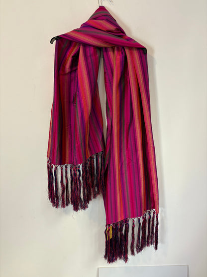 OLIVARES. Bufanda rayas colores