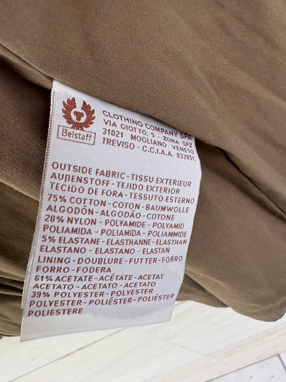 BELSTAFF. Khaki green quilted jacket with pockets. TM