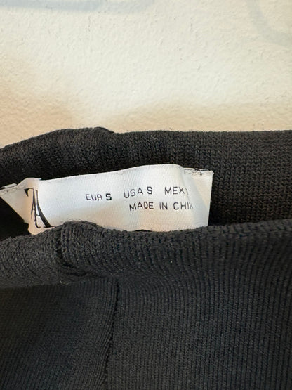 ZARA. Black stretch knit set. TS