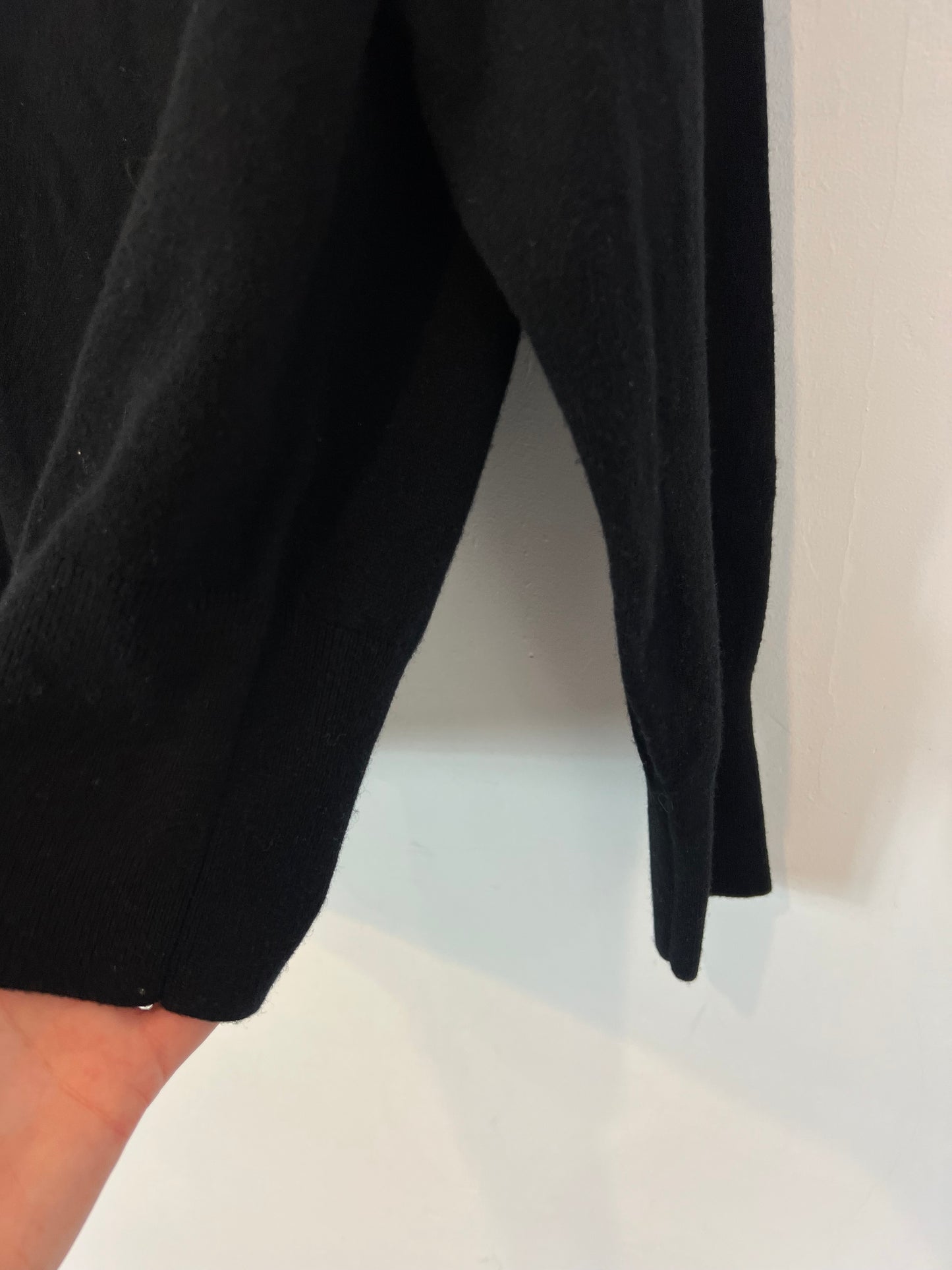 &amp; OTHER STORIES. Black wool sweater with shoulder detail. Size XS