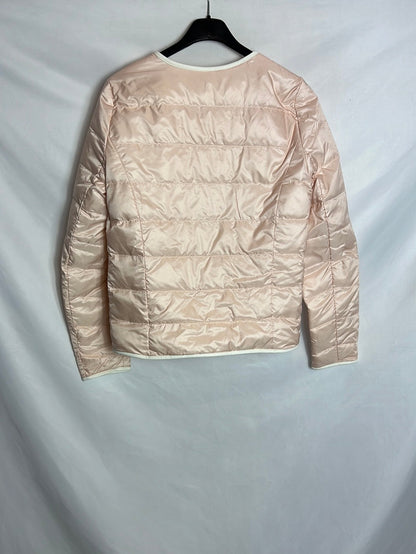 COMPTOIR DES COTONNIERS. Lightweight two-tone reversible feathers. T.S.