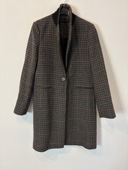 ZARA. Mustard textured back top. TS