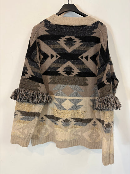 WEEKEND MaxMara. Fringed knit jacket. TM