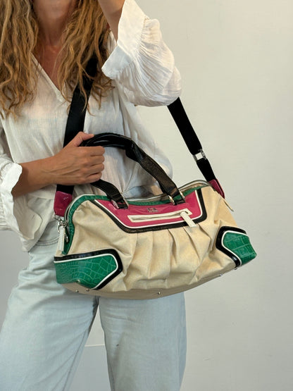 ICEBERG. Bolso doble asa texturas