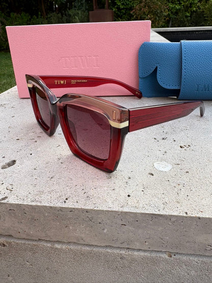 TIWI. Gafas de sol tonos rosas