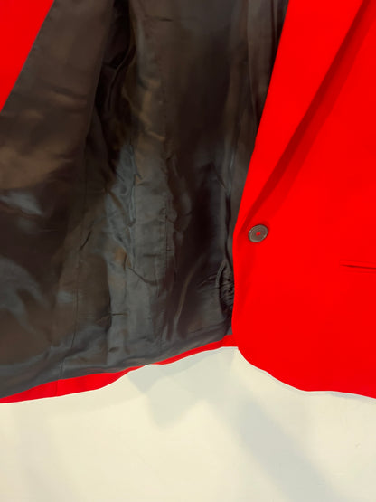 ZARA. Blazer roja recta. T S