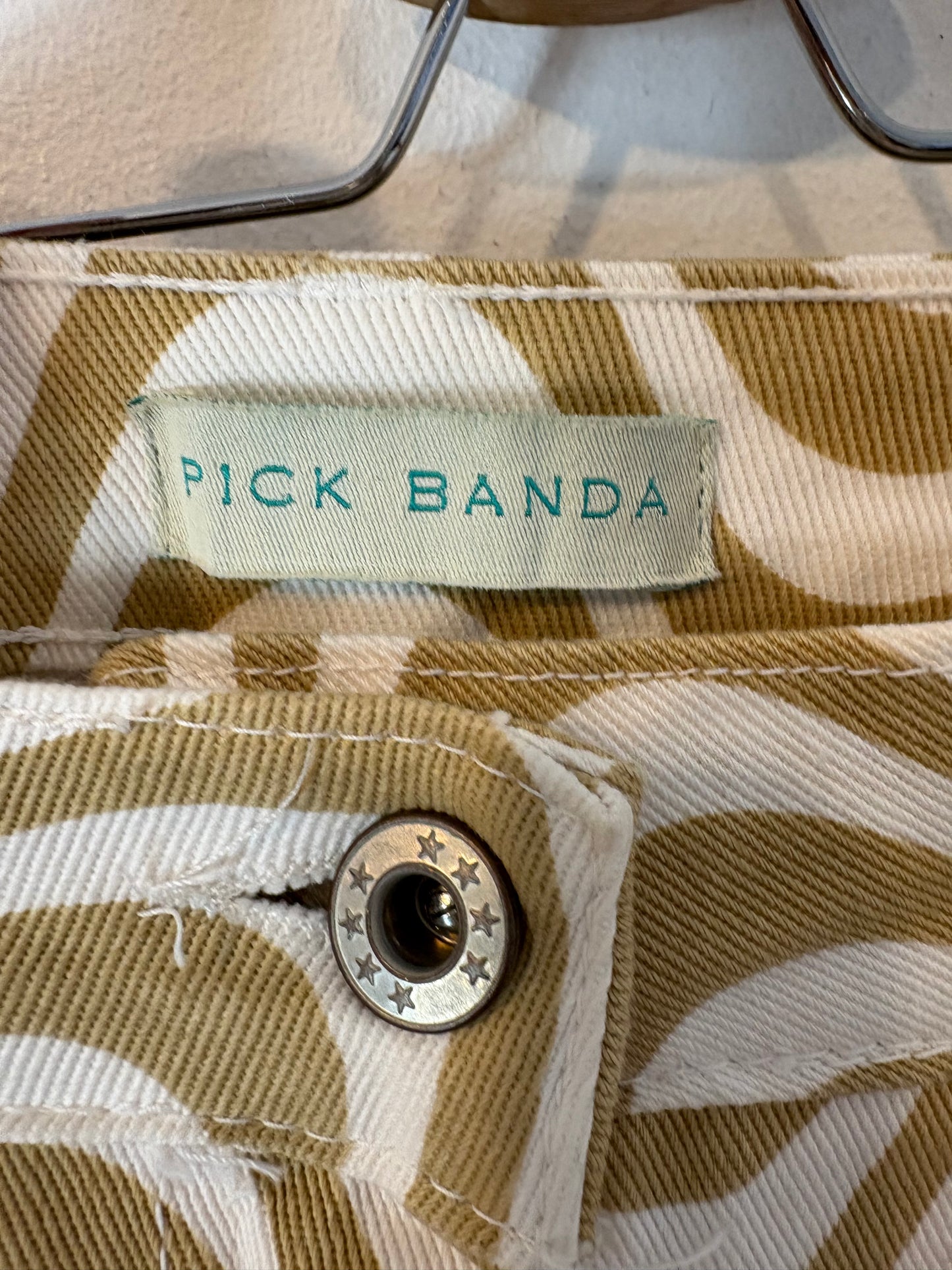 PICK BANDA. Pantalón denim retro