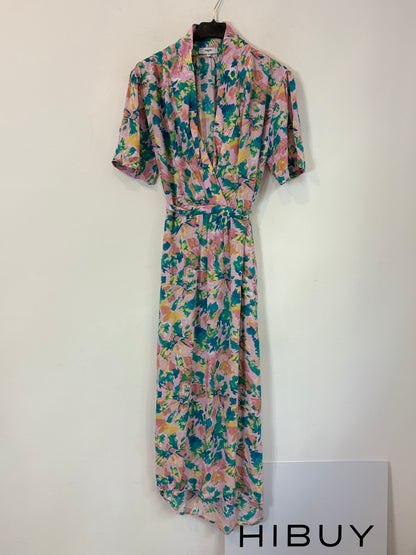 SUNCOO. Vestido largo estampado