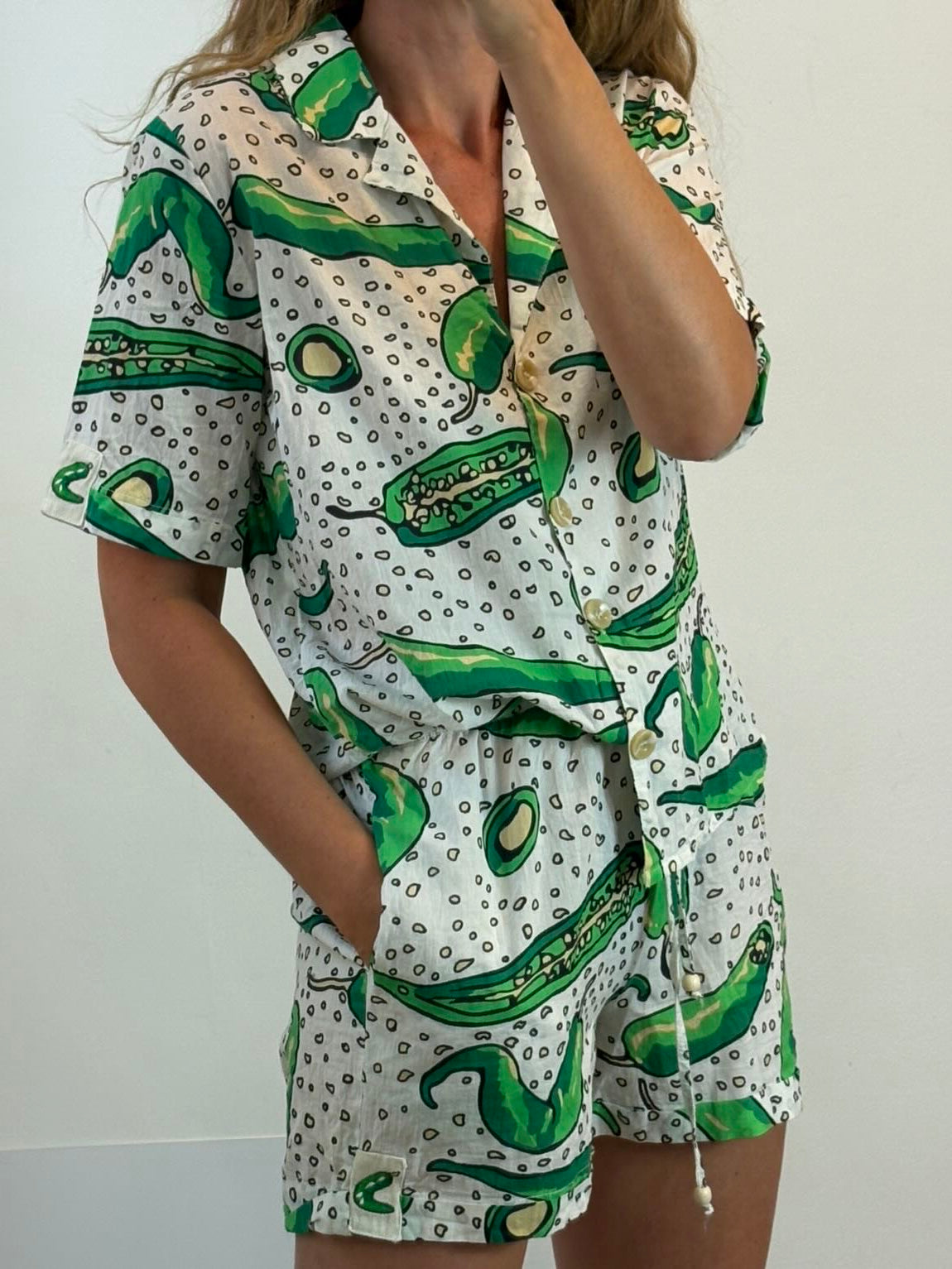 PARFOIS. Conjunto estampado pepper fluido