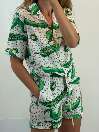 PARFOIS. Conjunto estampado pepper fluido
