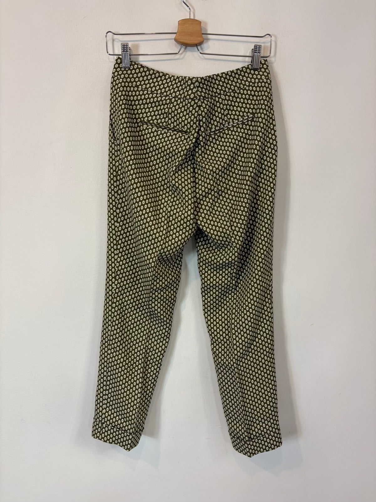 ETRO. Pantalón pinzas estampado fluido