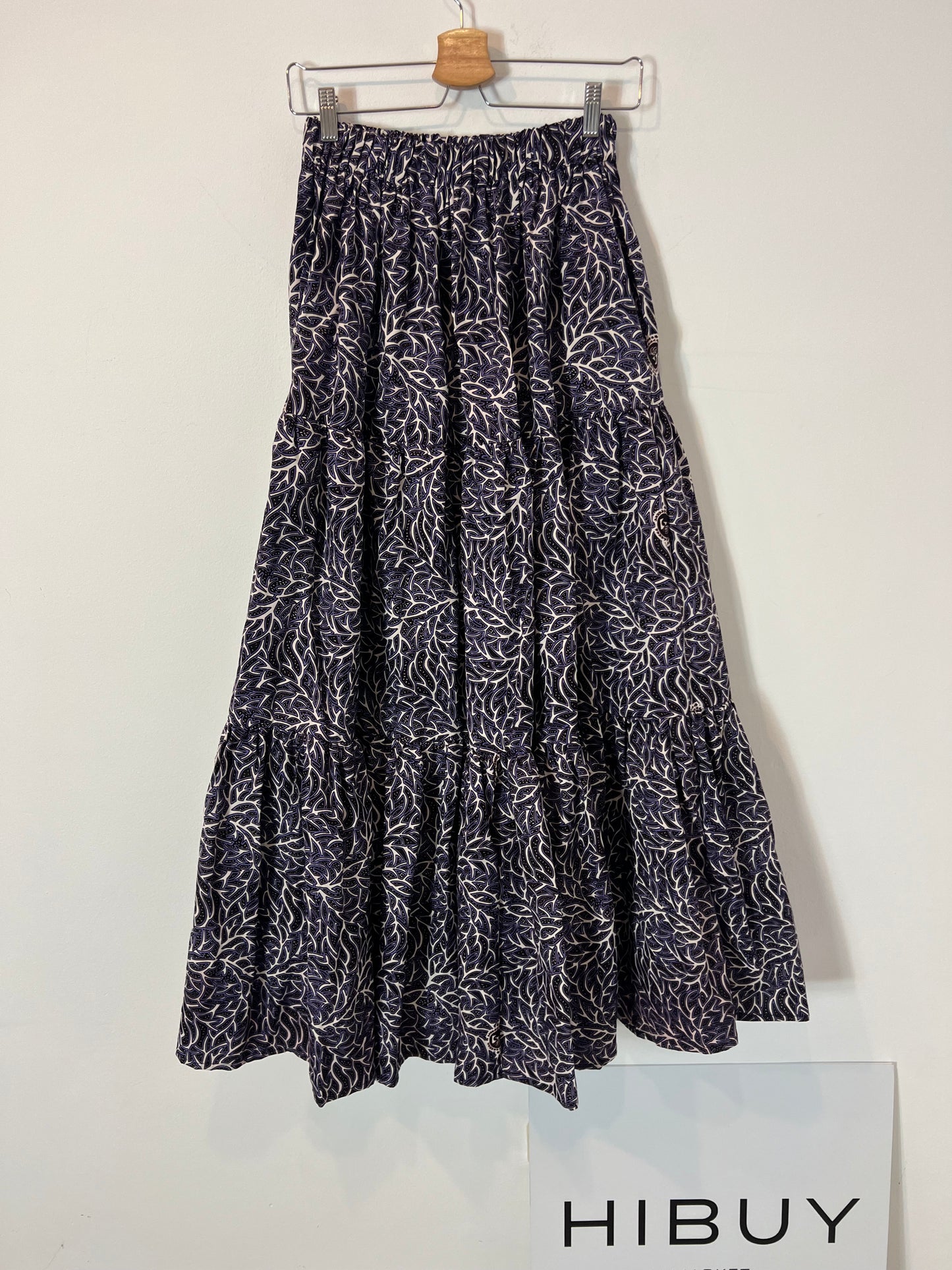 WAMY. Falda larga estampado. T M/L (S)