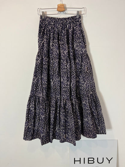 WAMY. Falda larga estampado. T M/L (S)
