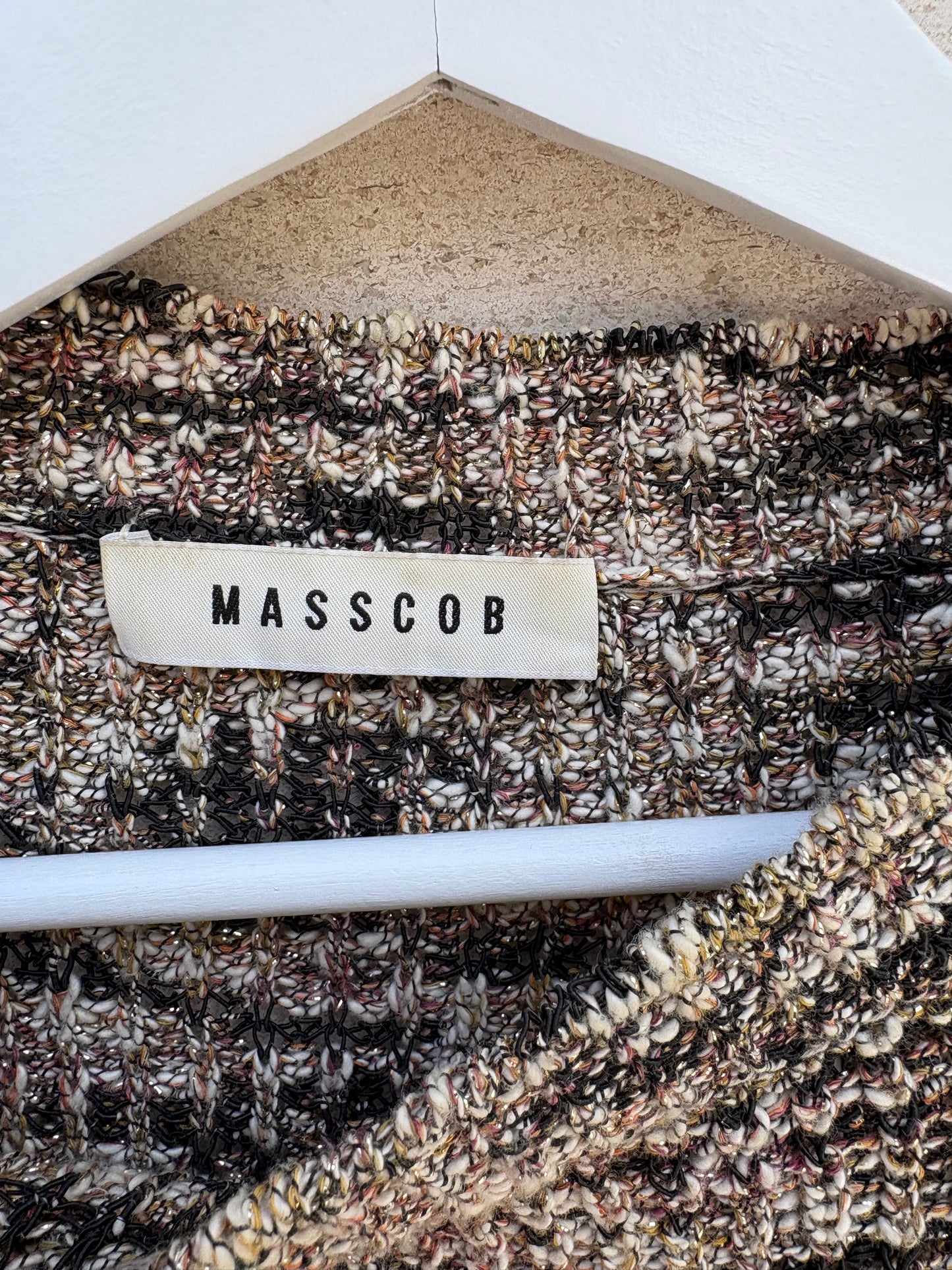MASSCOB. Jersey multicolor algodón