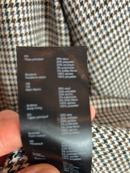 MAJE. Houndstooth dress. Size 38