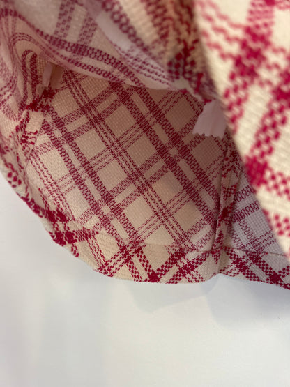 ZARA. Falda corta cuadros T.s