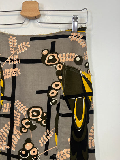 PAUL SMITH. Falda estampado con lana. T 40 (S)