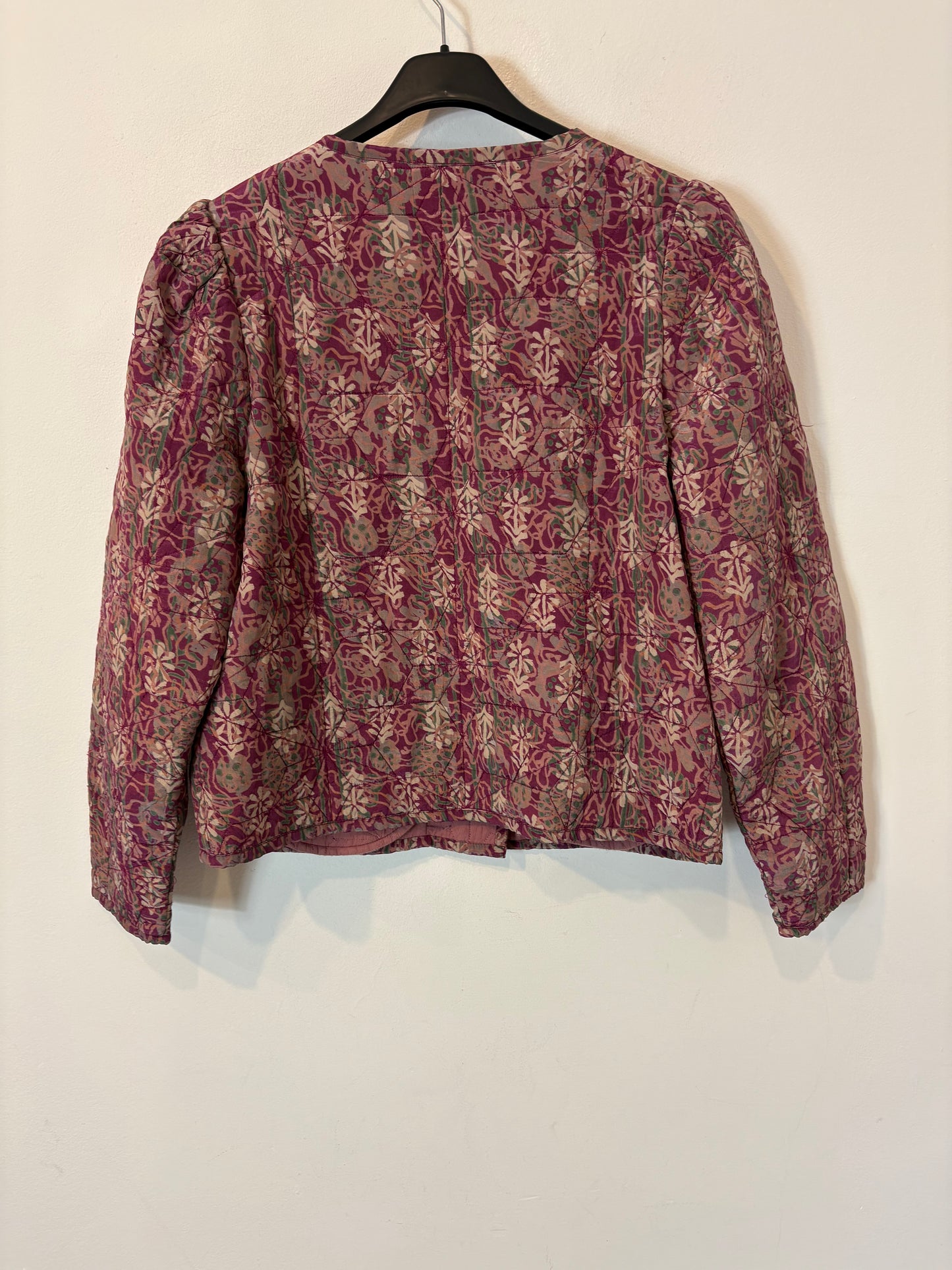 INTROPIA. Printed quilted jacket. Size XS