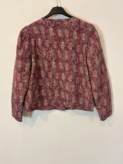 INTROPIA. Printed quilted jacket. Size XS