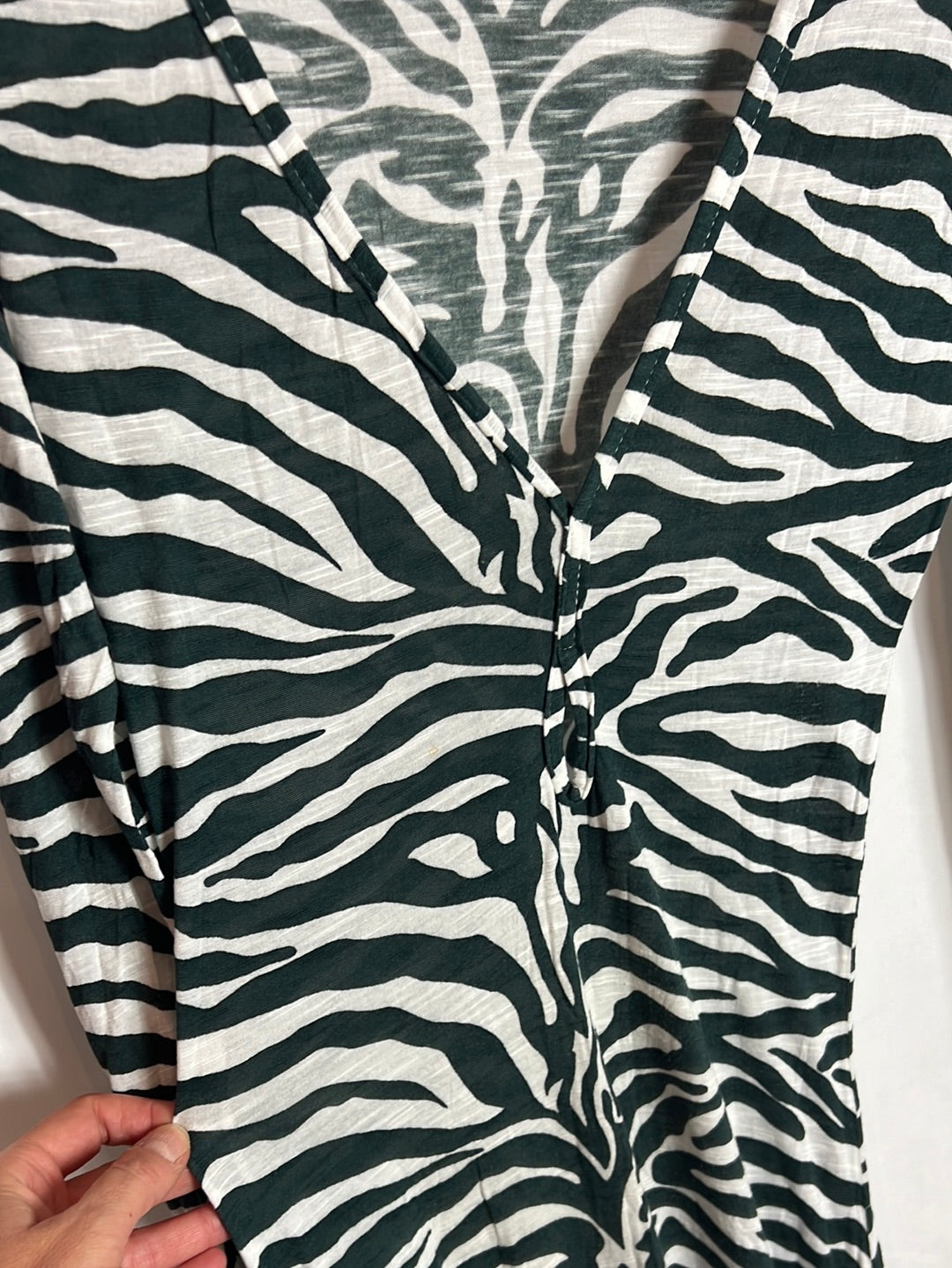 TOMTOM. Vestido largo estampado. T S