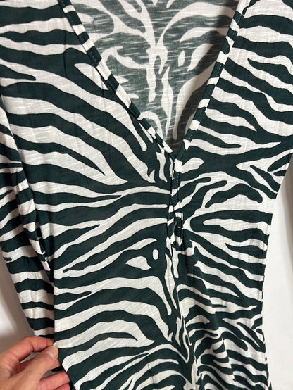 TOMTOM. Vestido largo estampado. T S