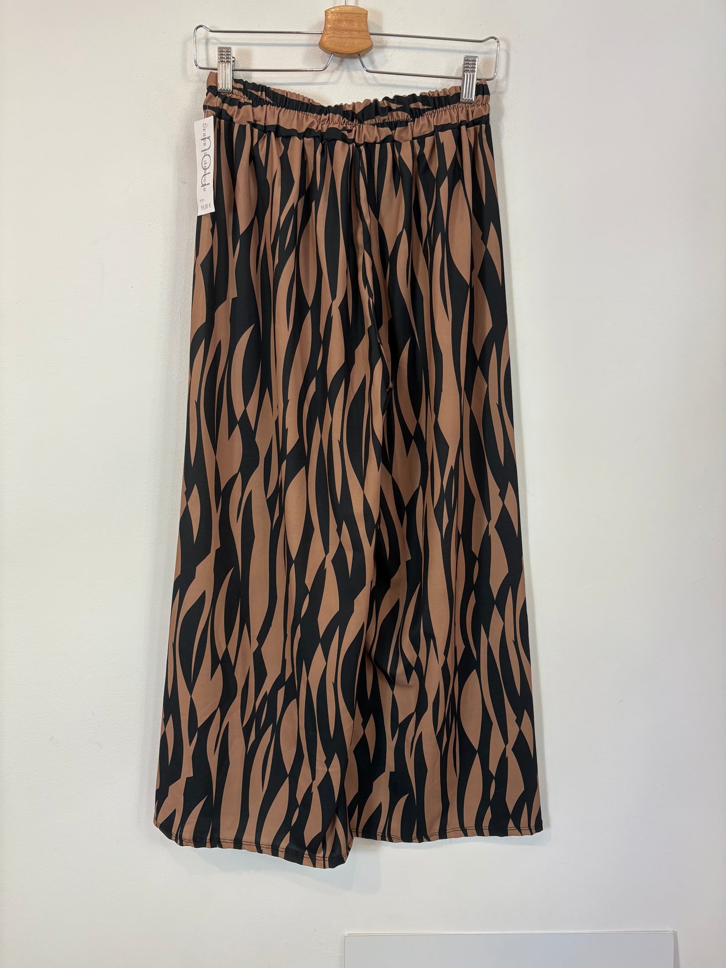 OTHERS. Two-tone printed trousers. TS/M