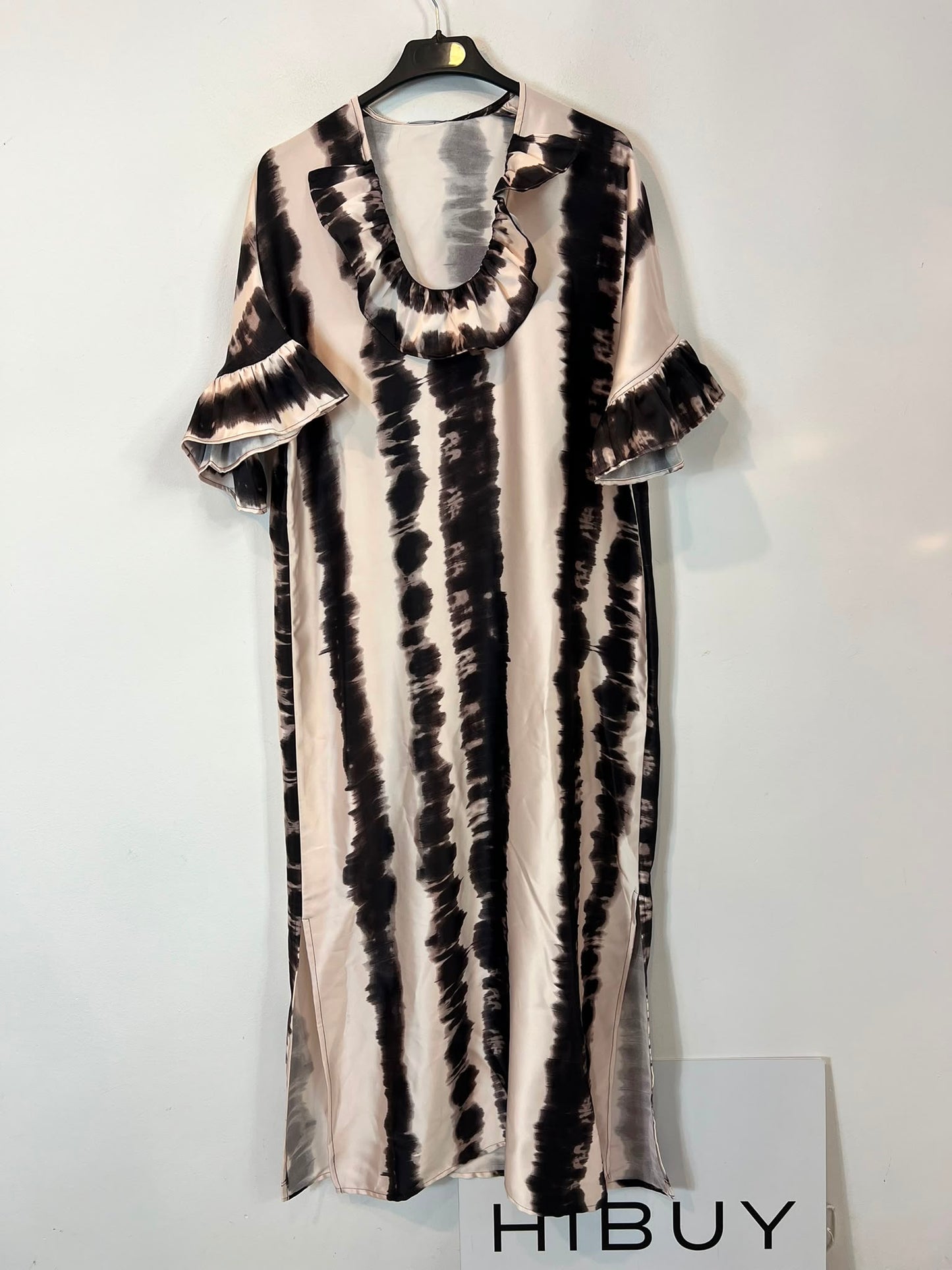 MONDINO (LIMITED EDITION). Vestido largo tie dye