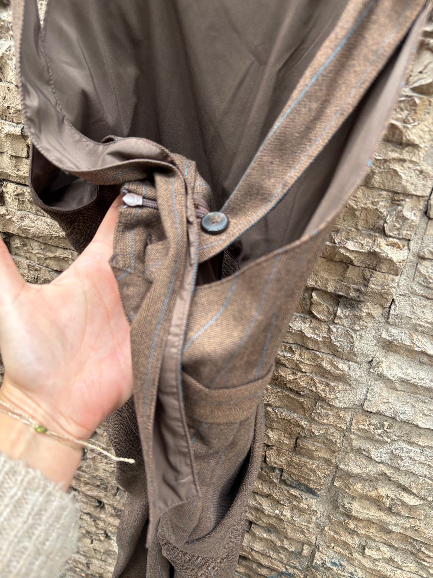 IQ COLLECTION. Mono marrón jaspeado