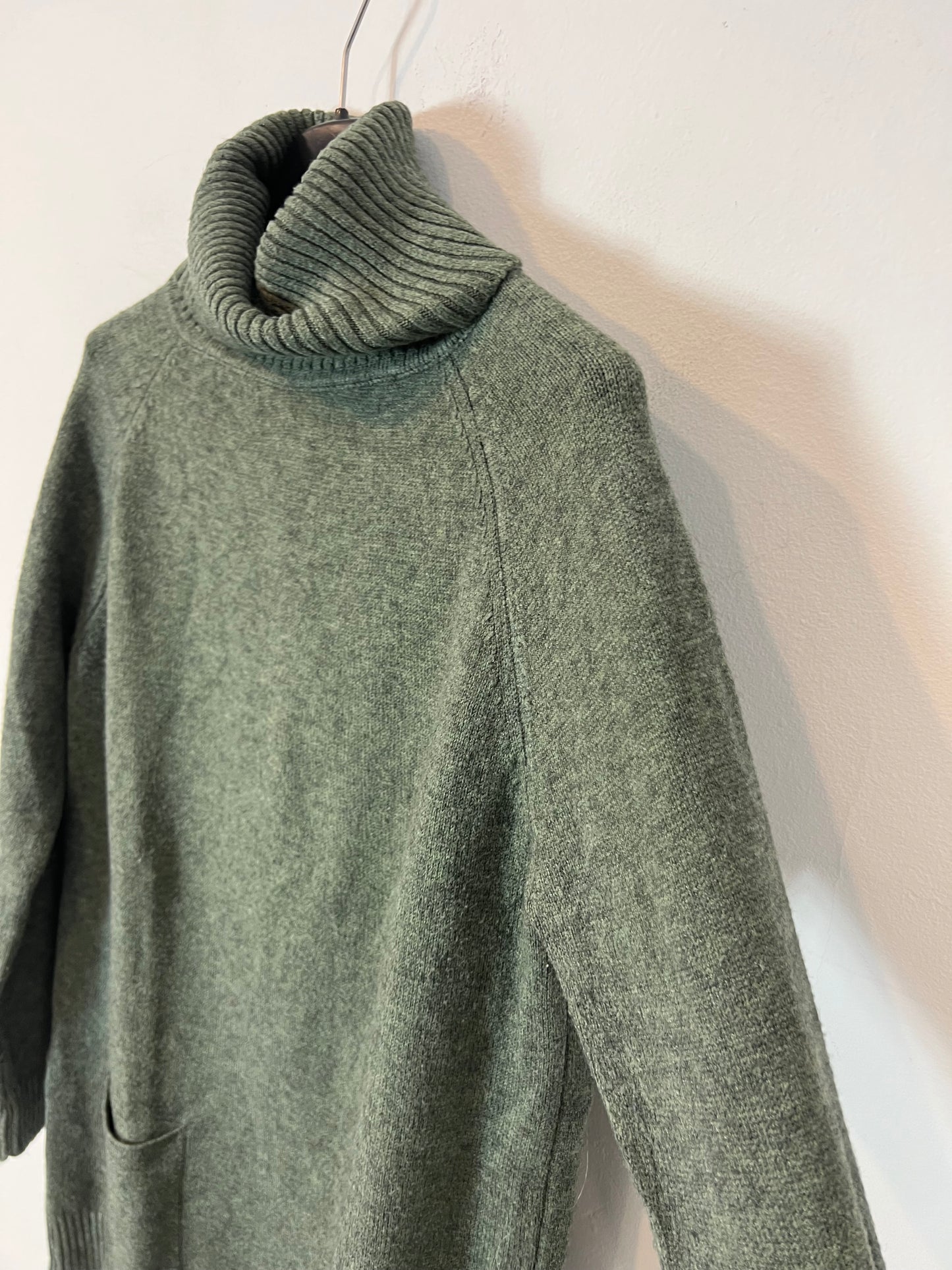 MONISQUI. Jersey verde bolsillo T.u(s)