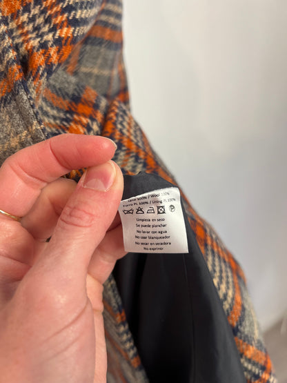 PALOMA LAJUD. Total look lana cuadros. T XS