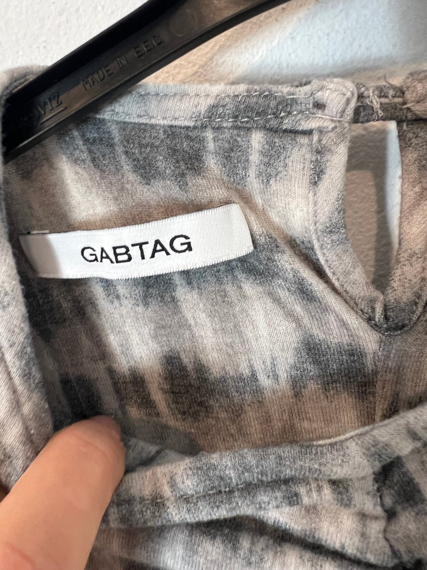 GABTAG. Top elástico tie dye. T S