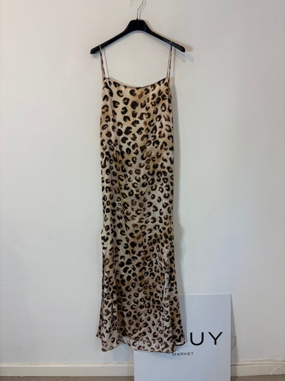 ZARA. Long animal print dress. TS